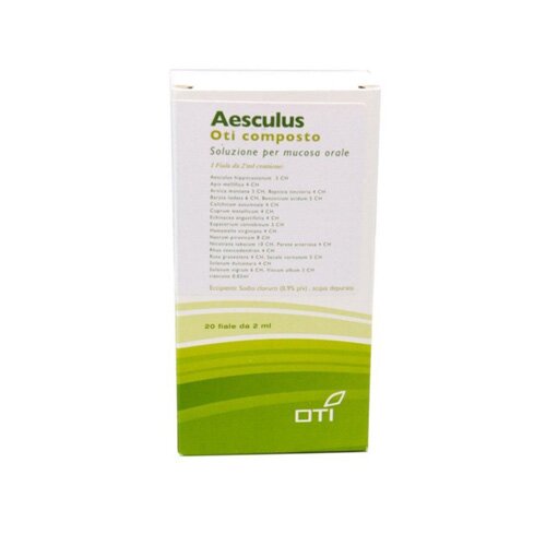 Oti Aesculus Composto Omeopatico 20 Fiale