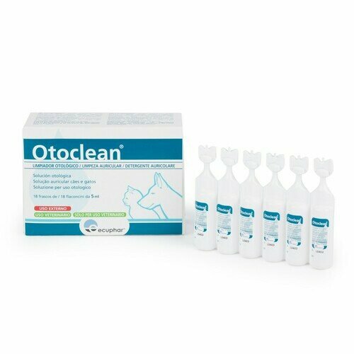 Otoclean Detergente Auricolare Cani E Gatti 18 Flaconcini
