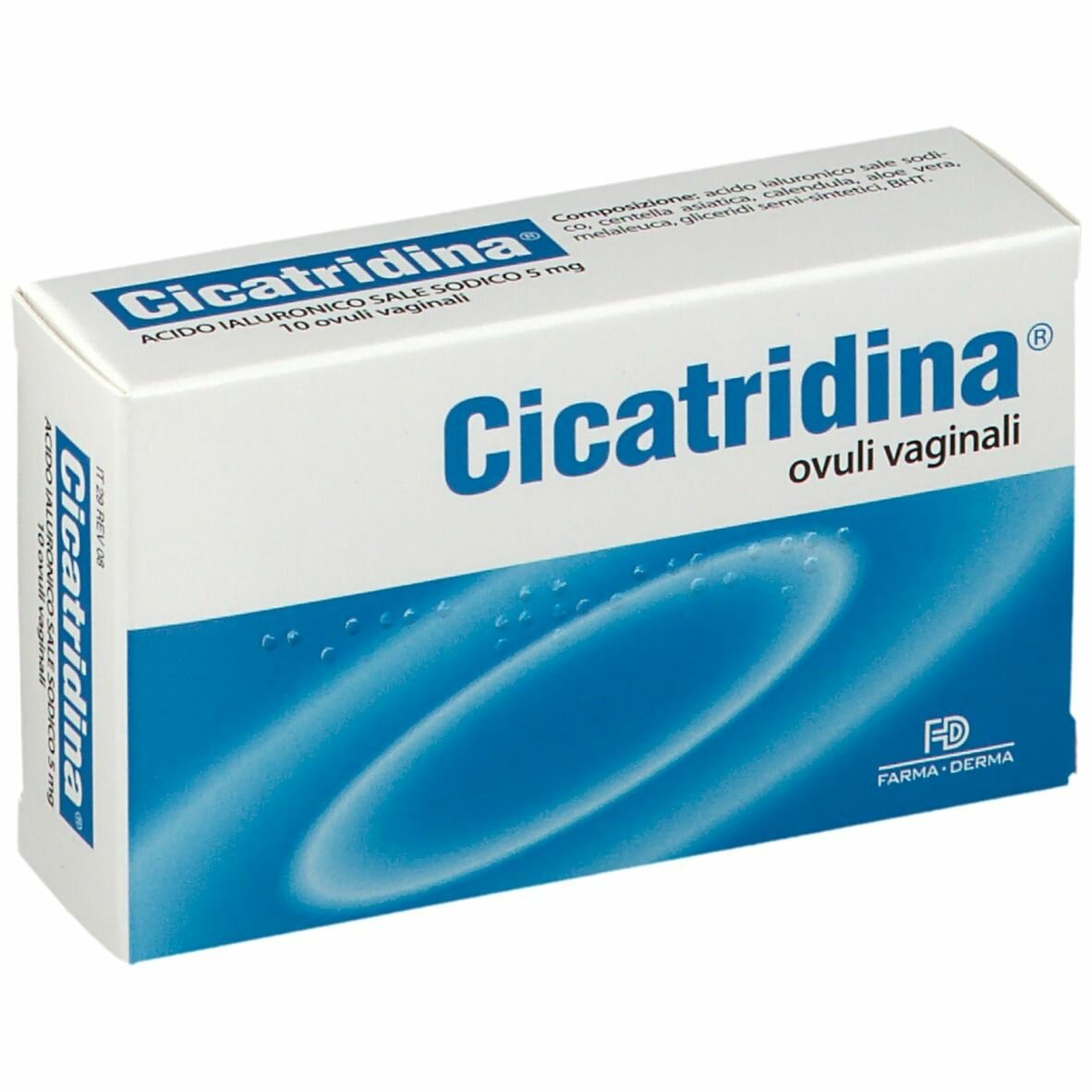 Cicatridina Ovuli Vaginali Cicatrizzanti Mucosa Vaginale 10 ovuli