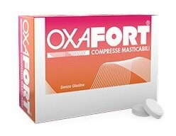 Oxafort blister 48 compresse masticabili in astuccio 72 g