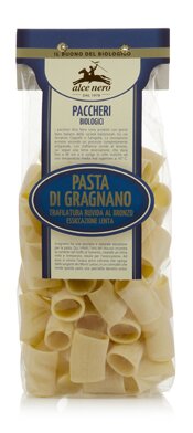 Paccheri di gragnano di semola di grano duro igp bio 500 g