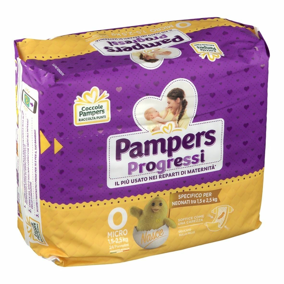 Pampers micro pannolini per bambini 24 pezzi