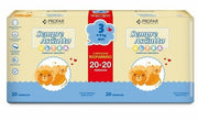 Pannolini profar sempre asciutto ultra midi 4/9 kg bipacco 20+20 pezzi