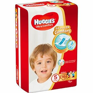 Pannolino huggies ultra comfort base 5 16 pezzi