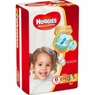 Pannolino huggies ultra comfort base 6 14 pezzi
