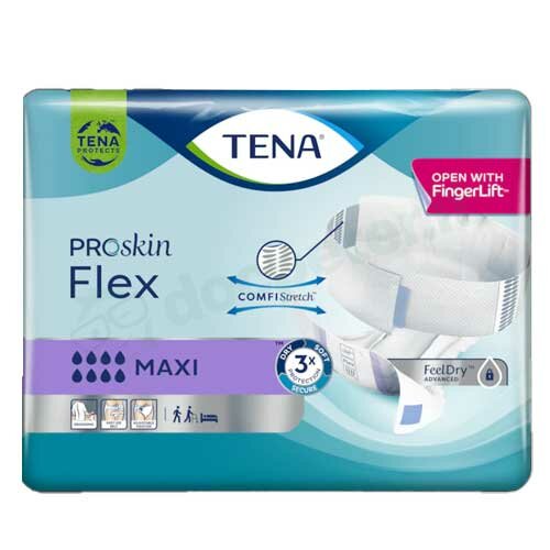 Pannolone per incontinenza tena flex maxi small 22 pezzi