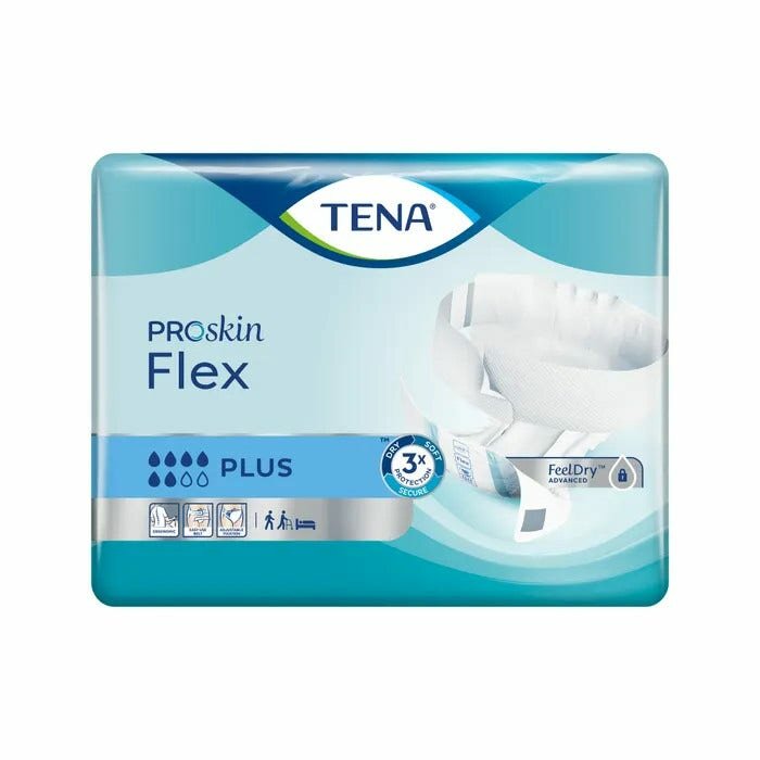 Pannolone per incontinenza tena flex plus large 30 pezzi