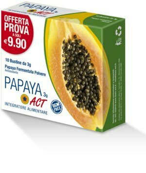 Papaya act 10 bustine 3 g ofp