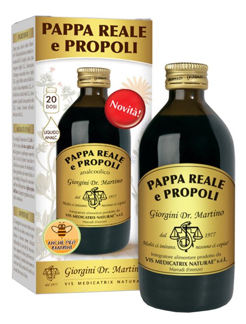 Pappa reale e propoli analcoolico 200 ml