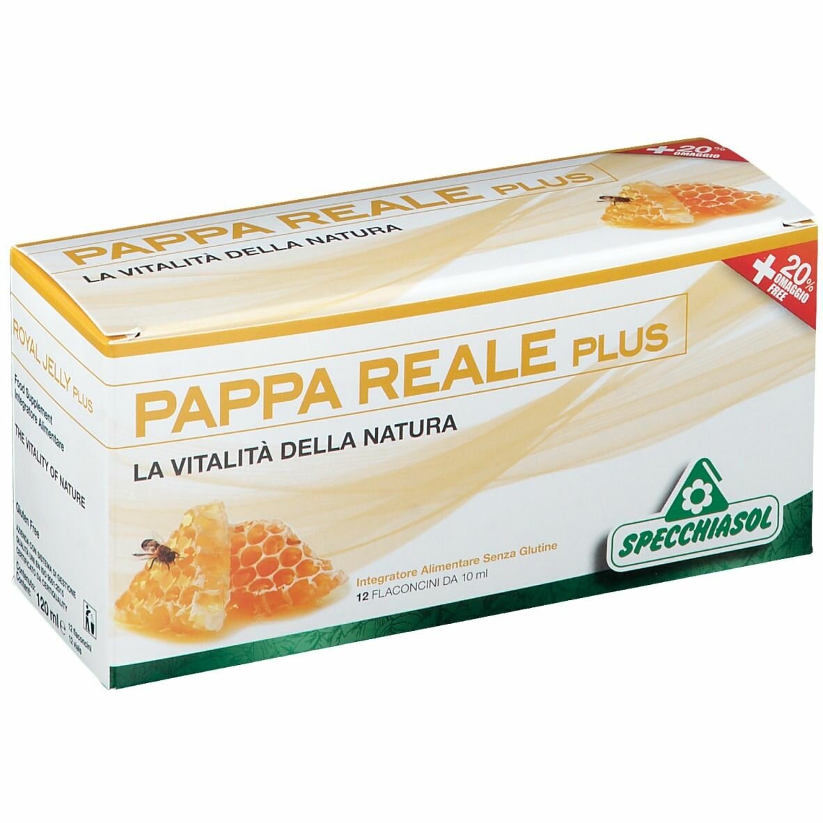 Pappa reale plus 12 flaconcini x 10 ml