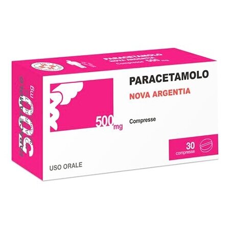 Paracetamolo 500 mg nova argentia 30 compresse