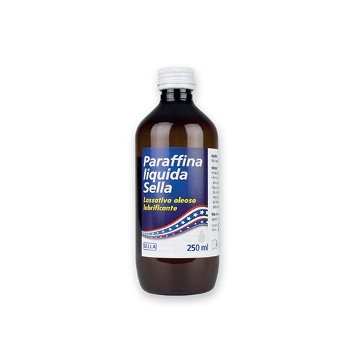 Paraffina liquida md lassativo 250 ml sella senza astuccio