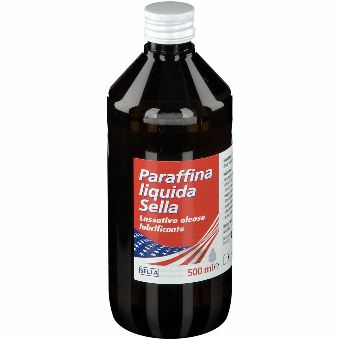 Paraffina liquida md lassativo 500 ml sella