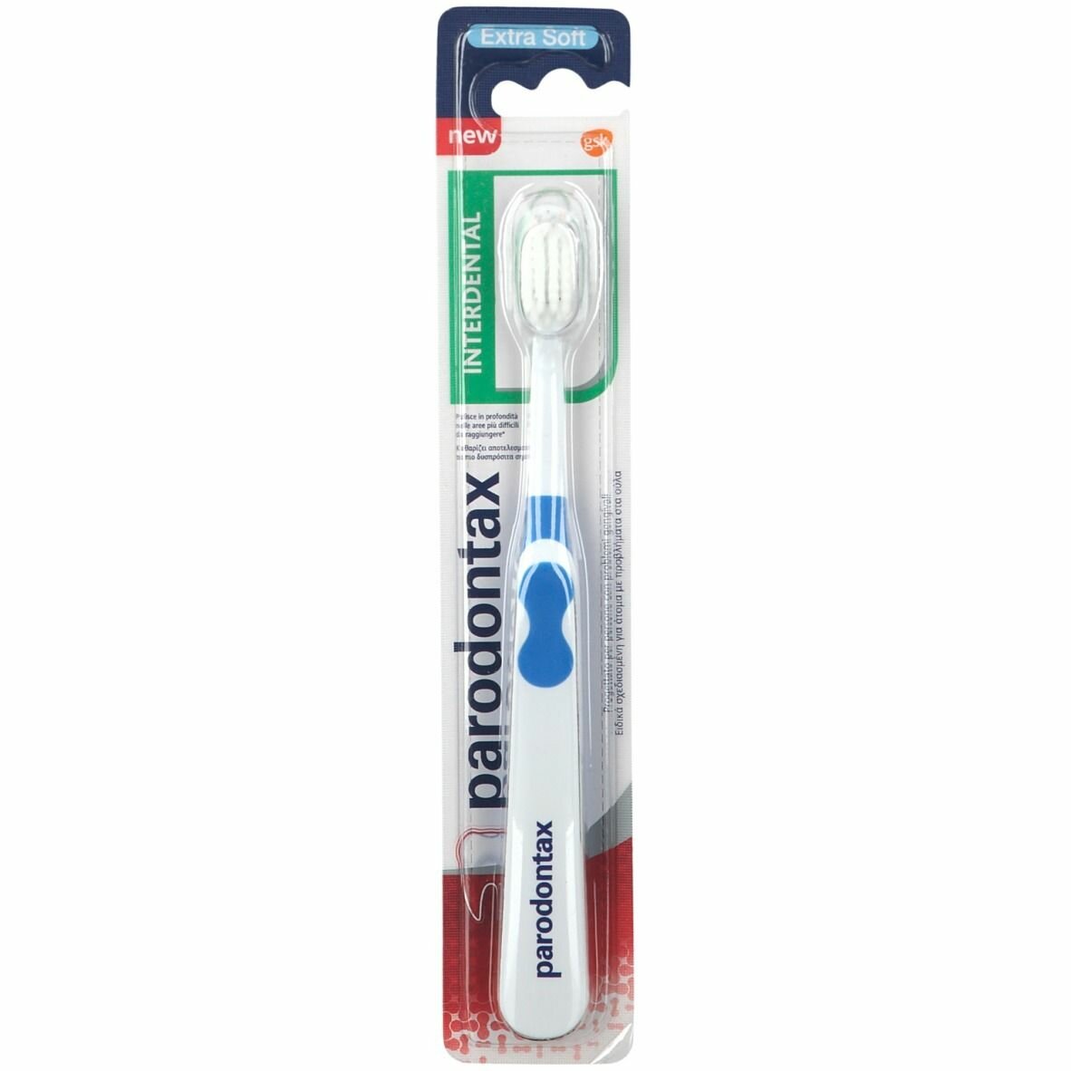 Parodontax interdental tb extra soft spazzolino