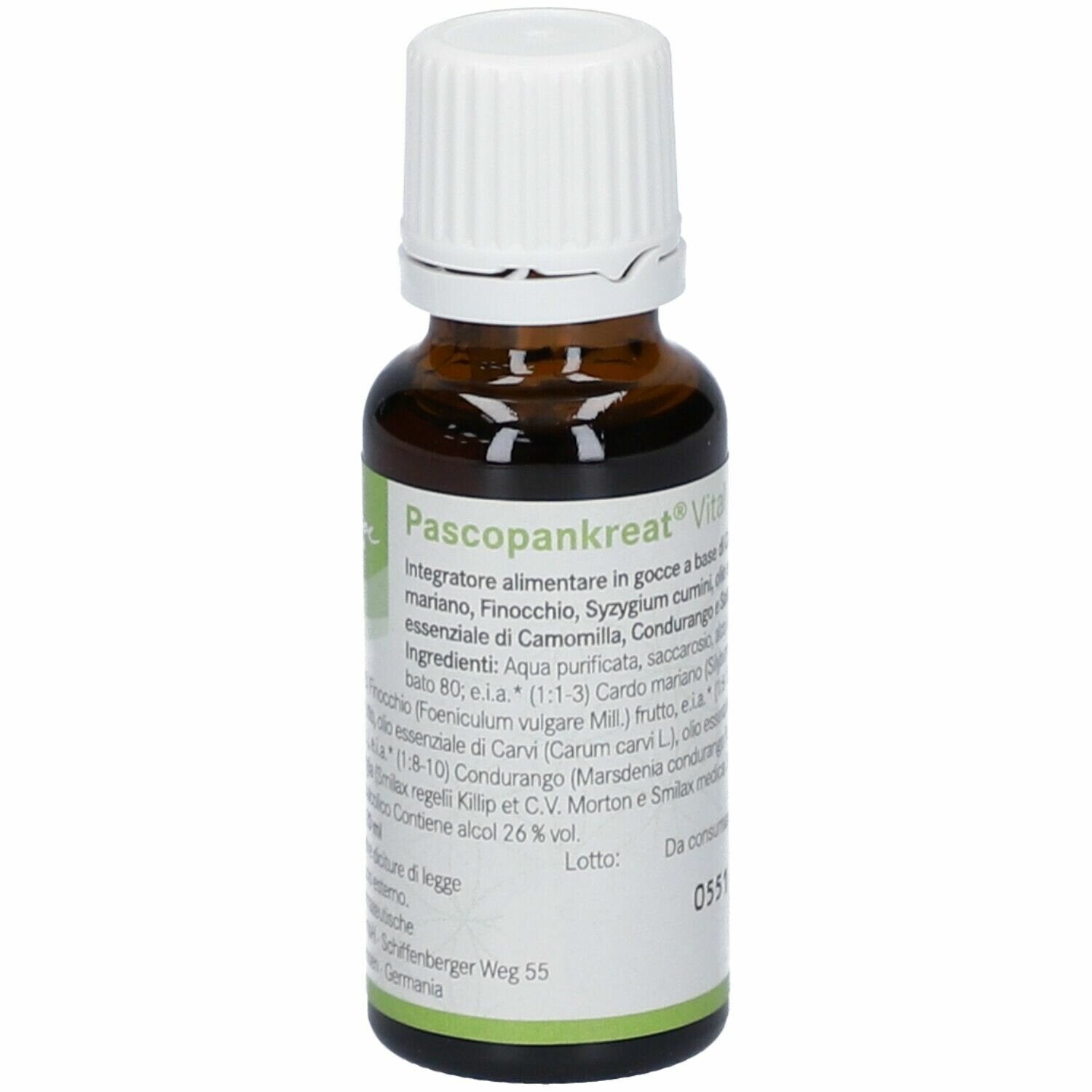 Pascopankreat vital gocce 20 ml pascoe