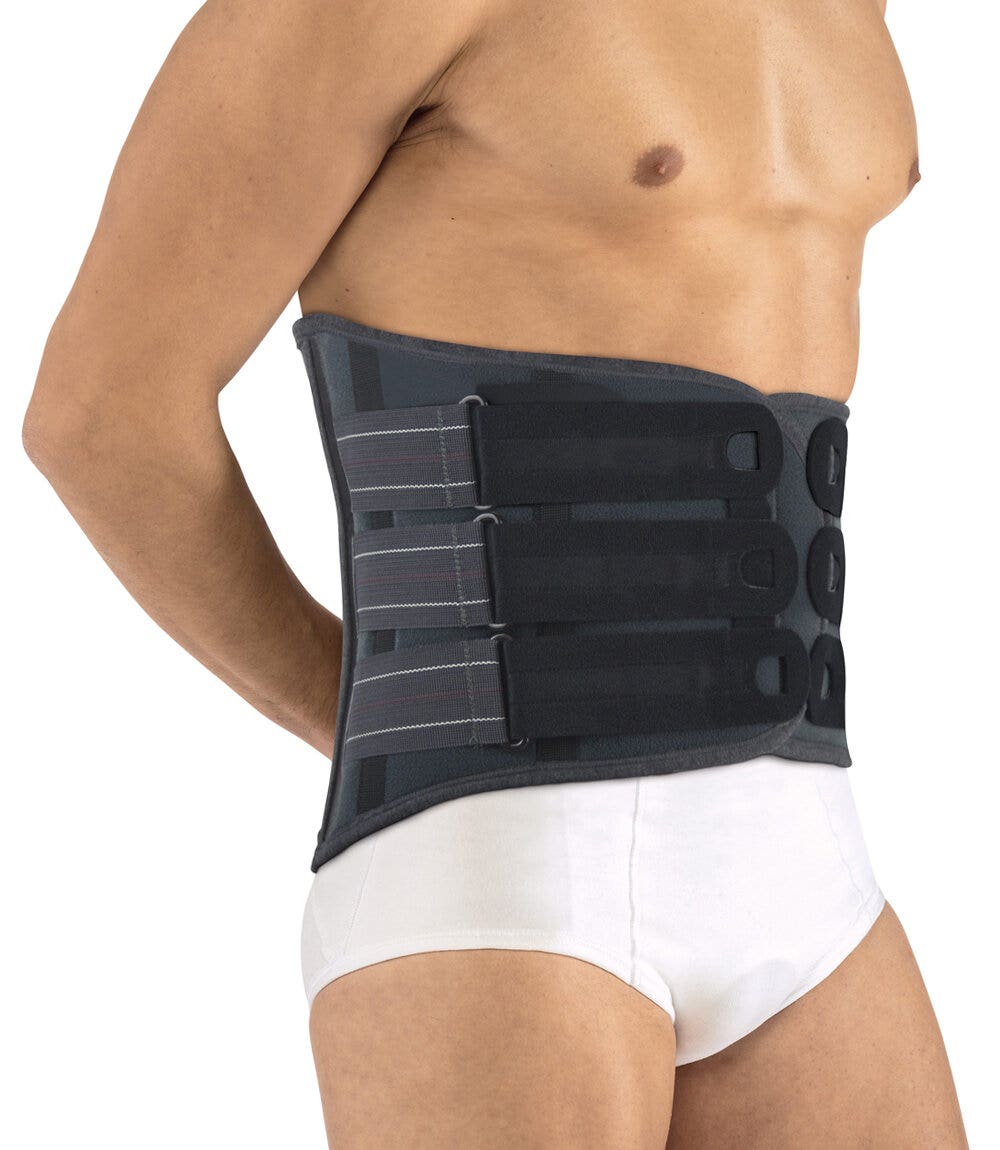 Pavis corsetto lombo-sacrale alto colore grigio scuro taglia xxl cod. 572
