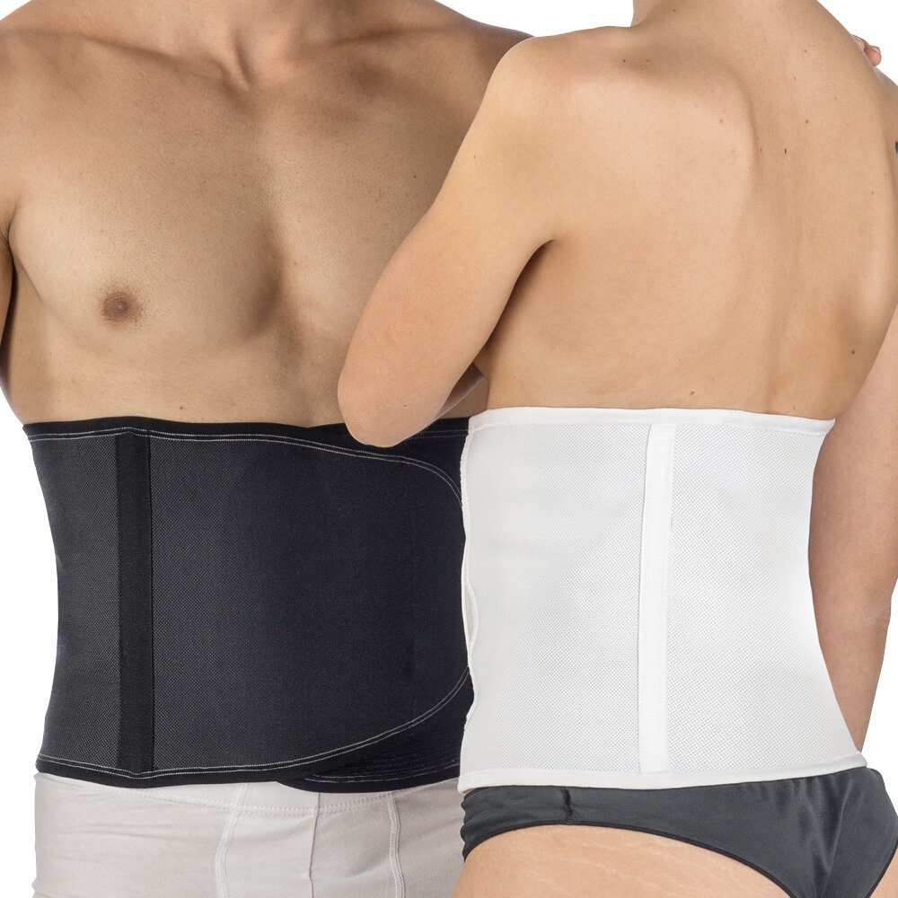 Pavis fascia addominale a banda unica colore bianco taglia m cod. 676