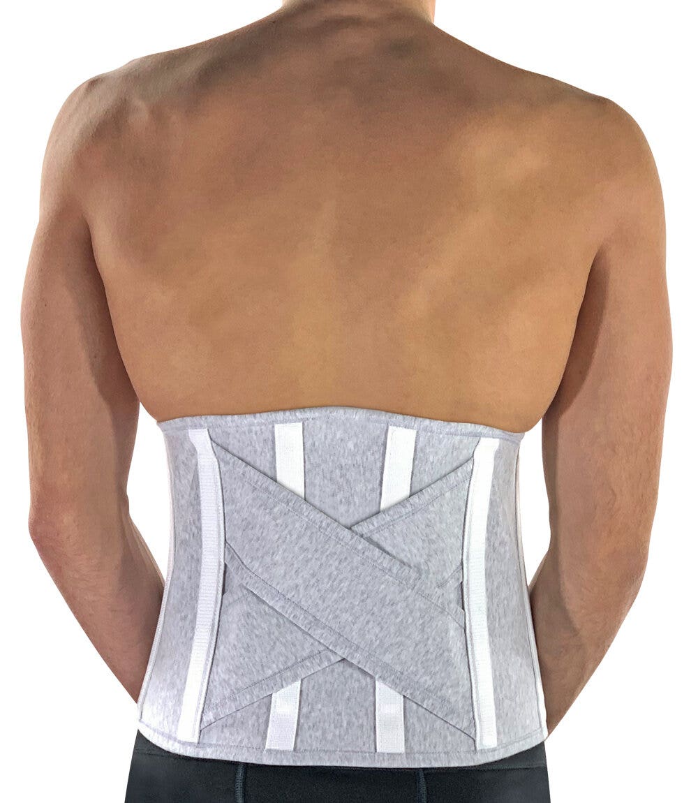 Pavis fascia lombare self-care colore grigio melange taglia m cod. 549