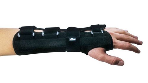 Pavis p-fix long polsiera steccata lunga colore nero taglia l cod. 131
