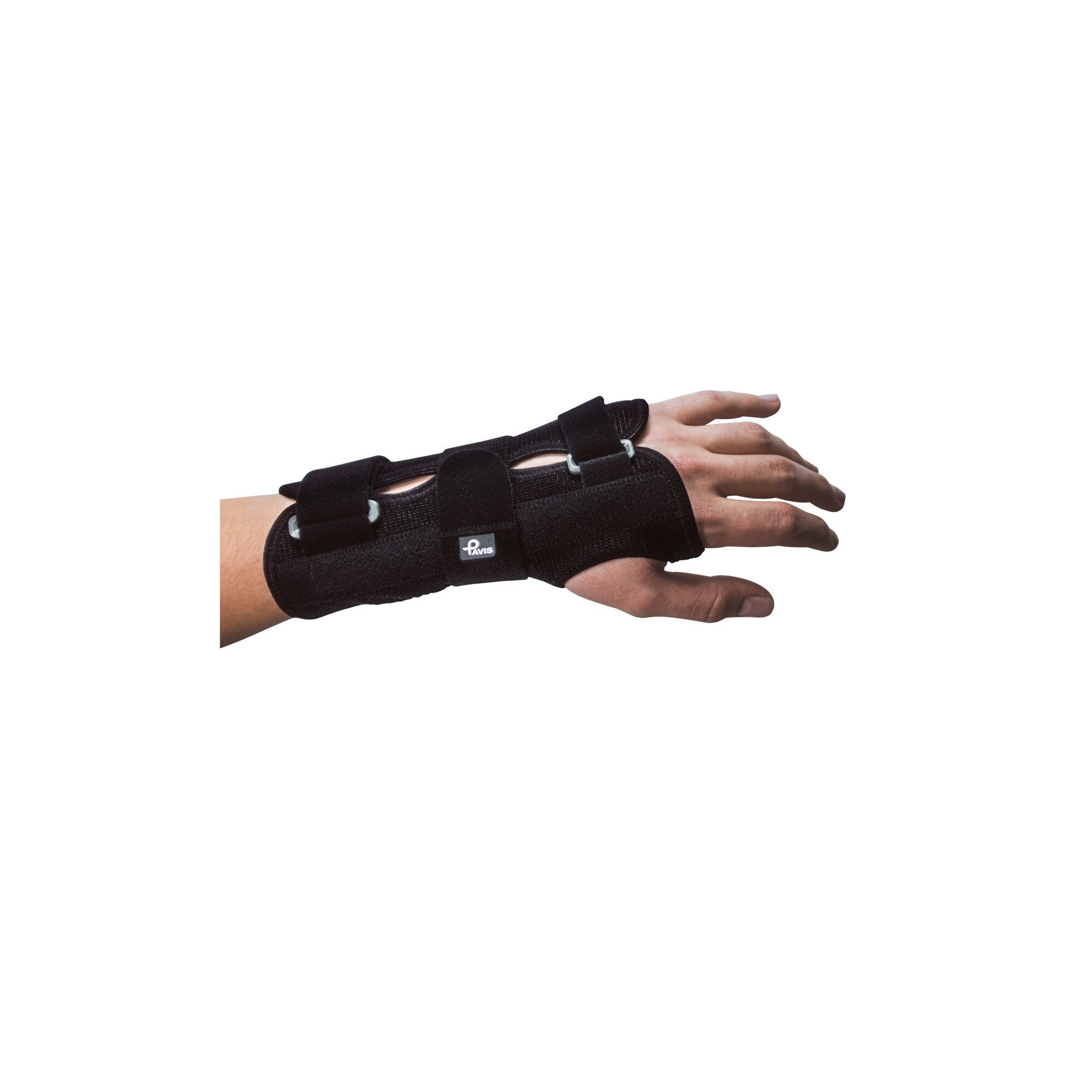 Pavis p-fix polsiera steccats sinistra colore nero taglia s cod.133