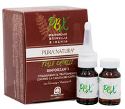 Pbx fiale per capelli ad azione anticaduta e rinforzante 12 fiale da 10 ml l'una