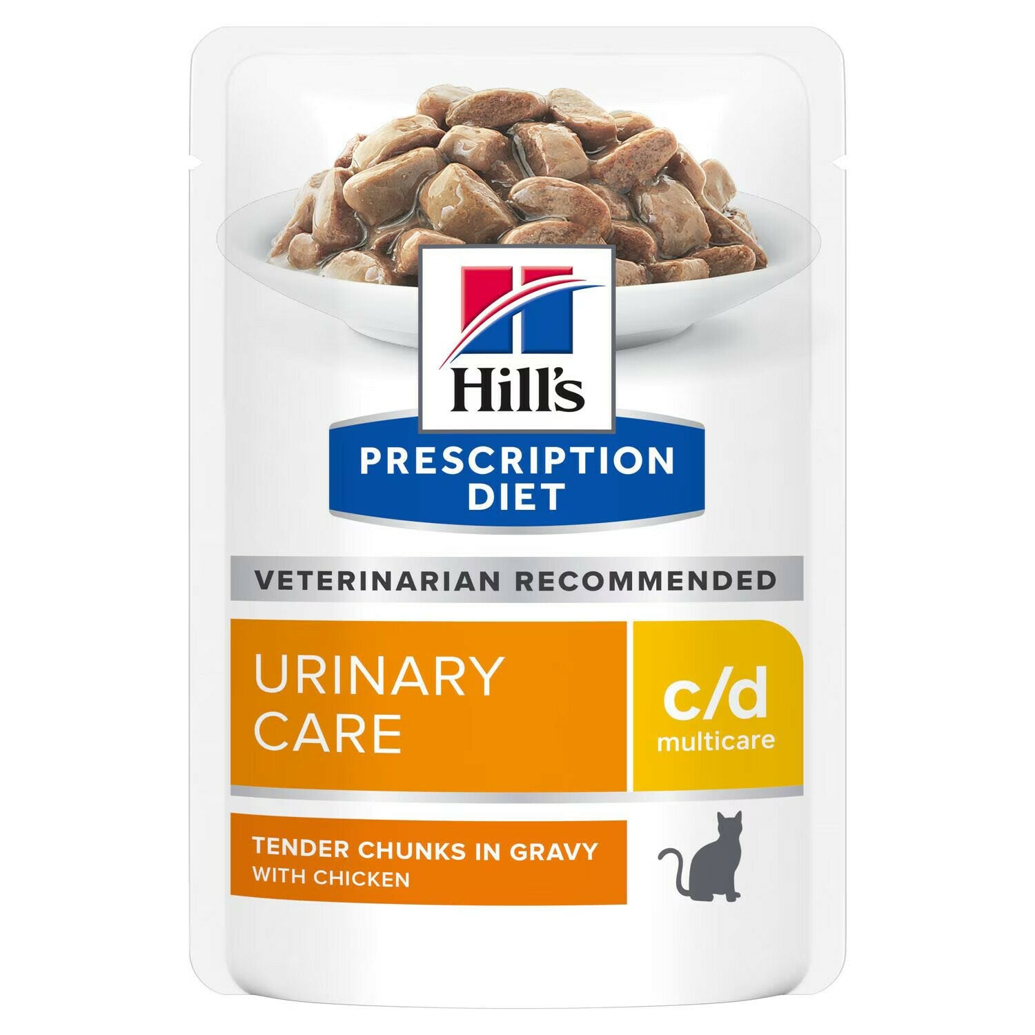 Pd feline c/d pouches 4 12x85g