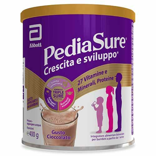 Pediasure Integratore Crescita per Bambini Cioccolato 400g 