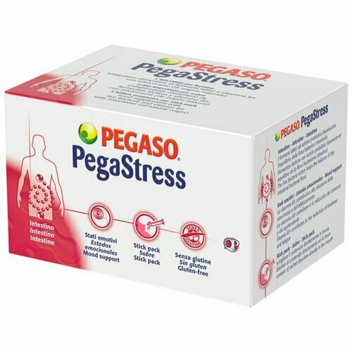 Pegastress Integratore di Fermenti Lattici 14 Stick