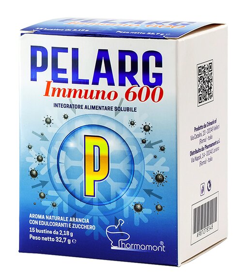 Pelarg immuno 600 15 bustine