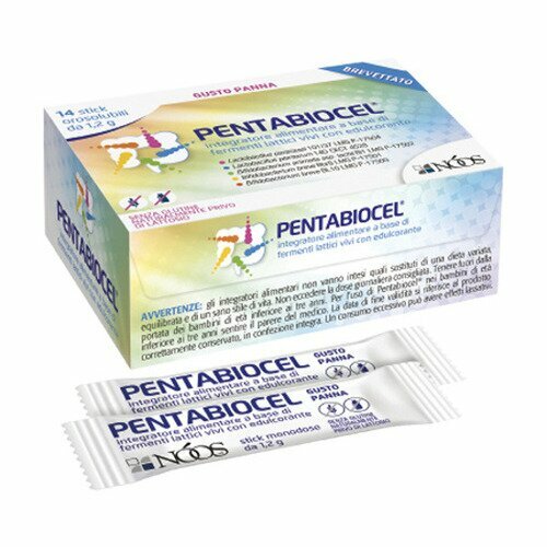 Pentabiocel Integratore Fermenti Lattici Vivi 14 Bustine Stick