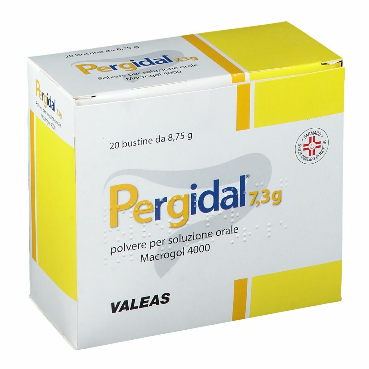 Pergidal 7,3 g Macrogol 4000 Stitichezza 20 bustine