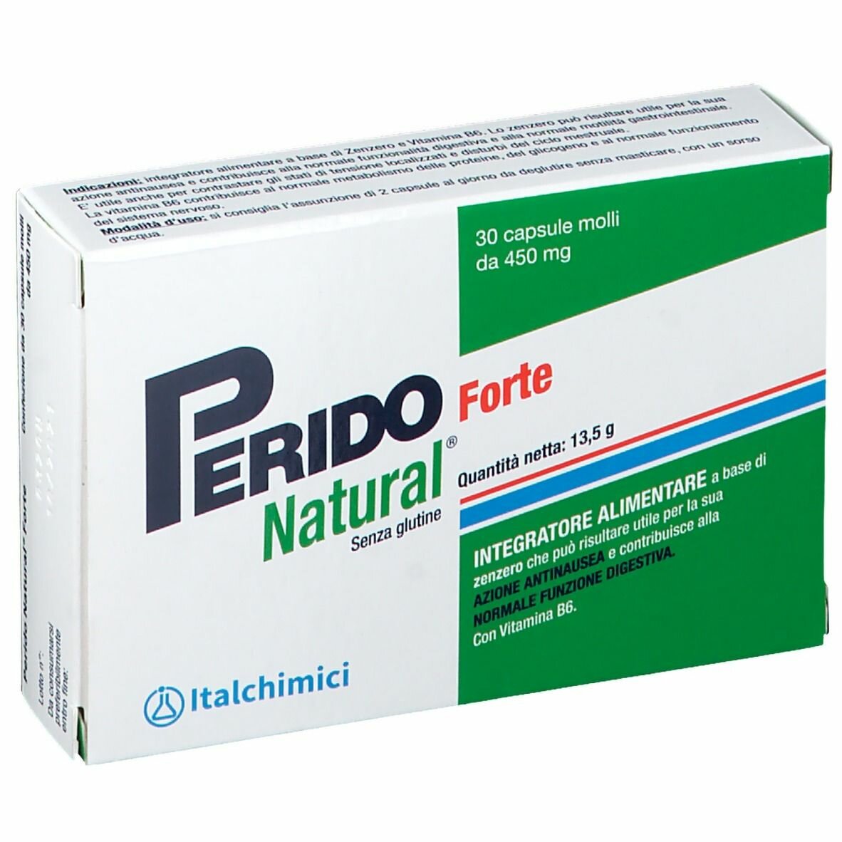 Perido Natural Forte Integratore a base di zenzero 30 softgel