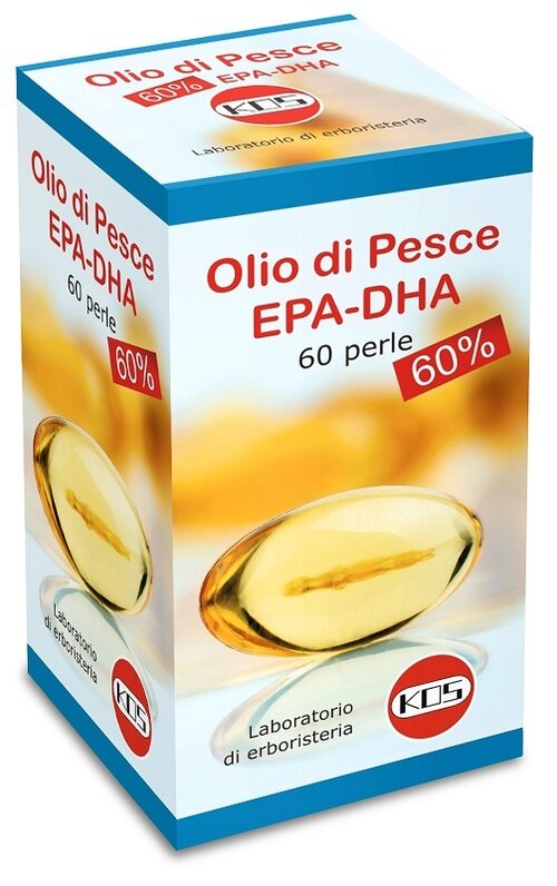 Pesce olio 60% epa dha 60 perle