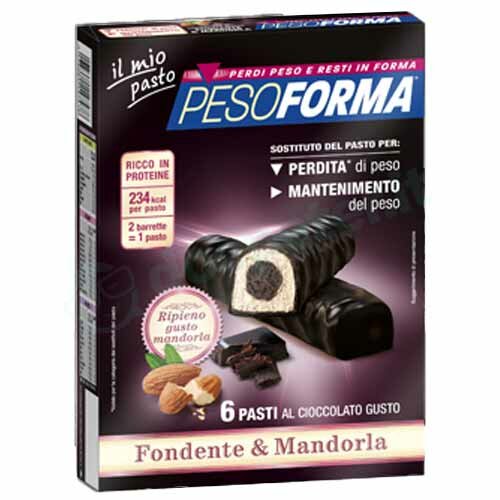 Pesoforma barrette cuore mandorla 372 g
