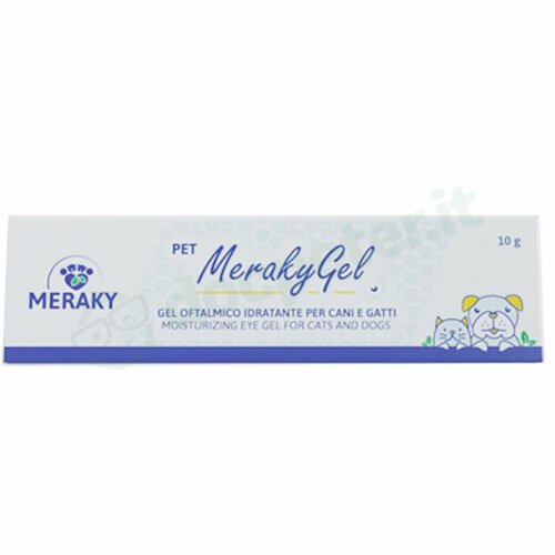 Pet Meraky Gel Oftalmico Lubrificante per Cani e Gatti 10 g