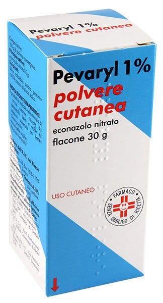 Pevaryl 1% polvere cutanea 30g