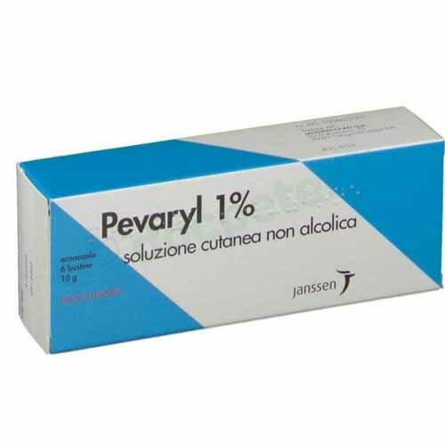 Pevaryl 1% Soluzione Cutanea 6 bustine 10 g