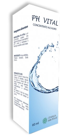Ph vital concentrato alcalino gocce senza zucchero 60 ml