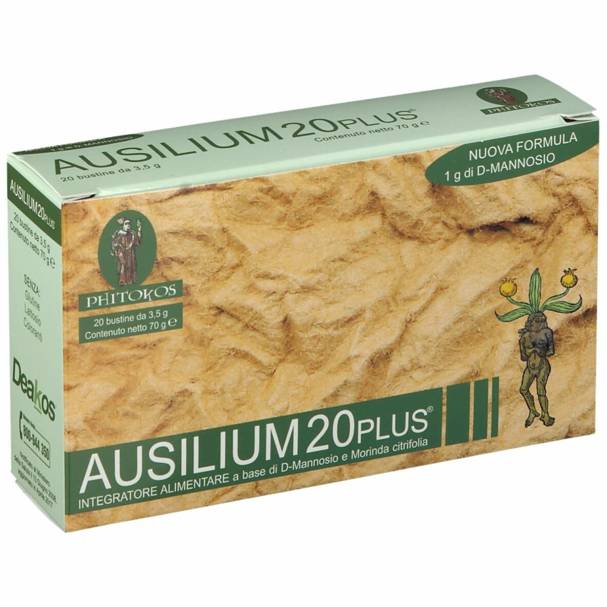 Phitokos ausilium 20 plus 20 bustine