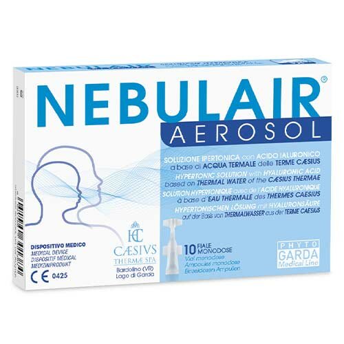 Phyto Garda Nebulair Aerosol Soluzione Ipertonica 10 Fiale