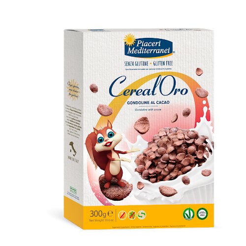 Piaceri mediterranei cerealoro gondoline cacao 300 g