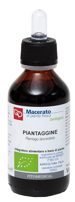 Piantaggine tintura madre bio 100 ml
