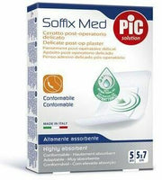 Pic soffix med cerotto antibatterico tnt 7 x 5 cm 5 pezzi
