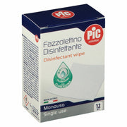 Pic solution fazzolettini disinfettanti 12 pezzi