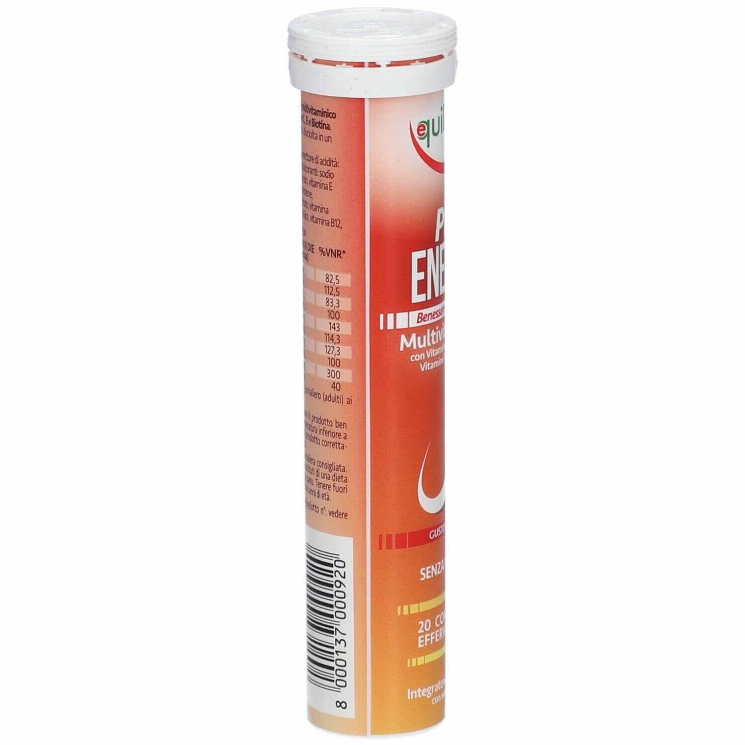 Piu' energia agrumi 20cpr effervescenti