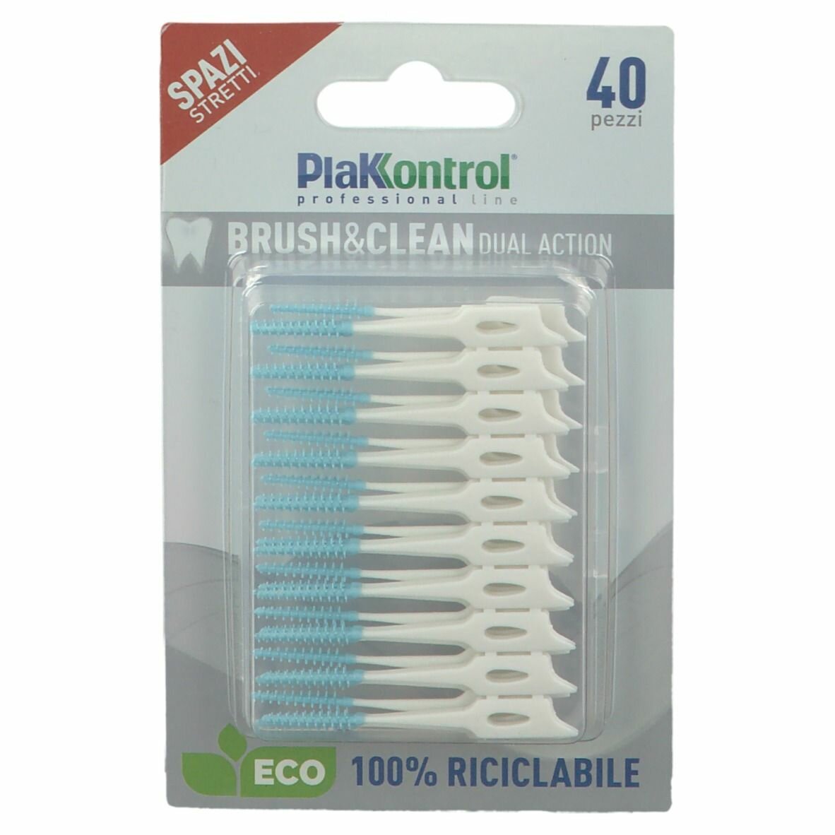Plakkontrol brush&clean scovolini 40 pezzi