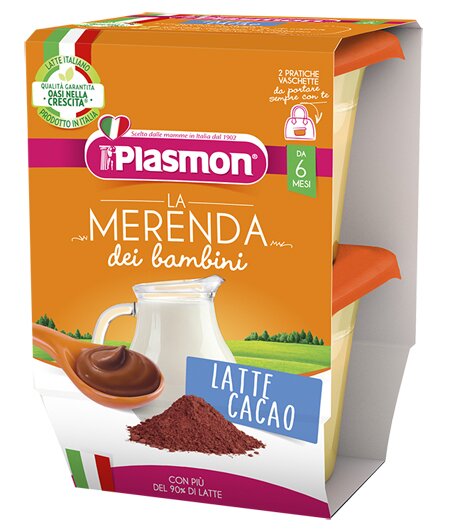 Plasmon latte cacao as 2 x 120 g