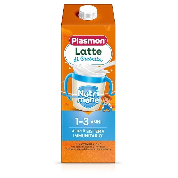 Plasmon latte di crescita nutrimune 1-3 anni 6x1 litro