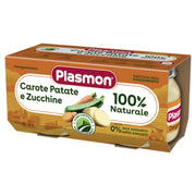 Plasmon omogeneizzato carote patate zucchine 2x80g