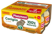 Plasmon omogeneizzato coniglio 4 x 80 g